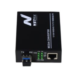GIGABIT MEDIA CONVERTER WITH SFP