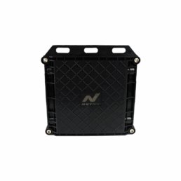 SQUARE BLACK FIBER BOX